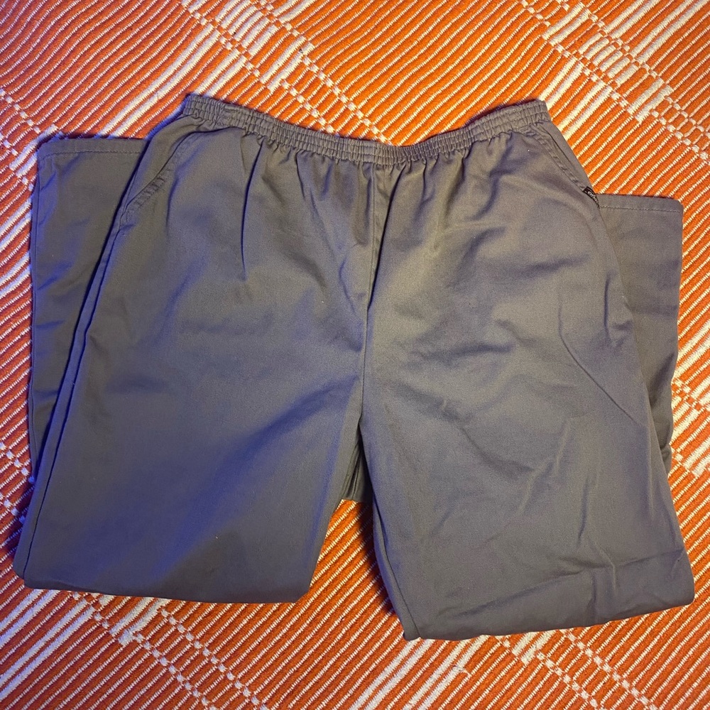 Plus-Size Grey Pants